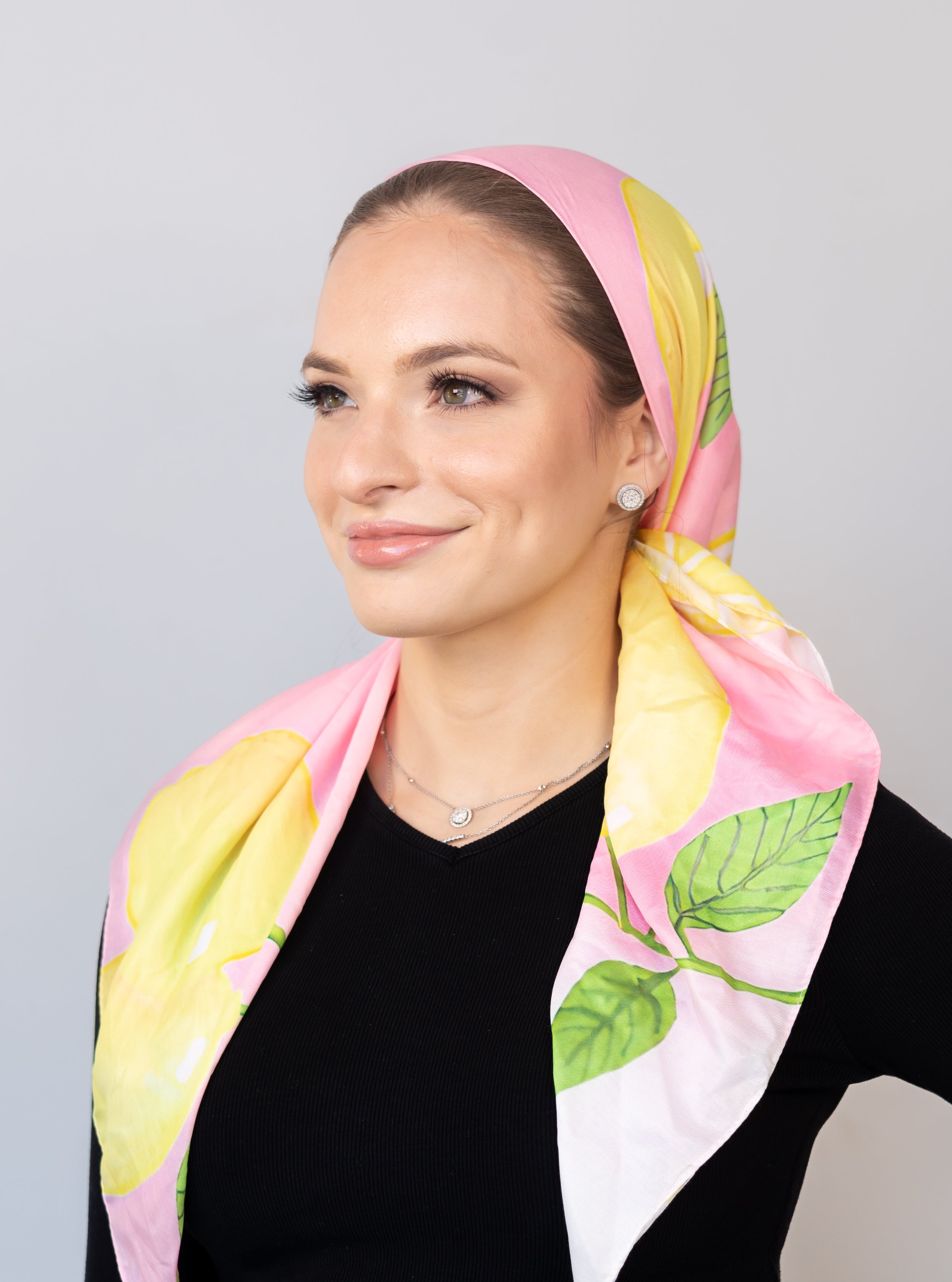 Pink Lemonade Head Scarf