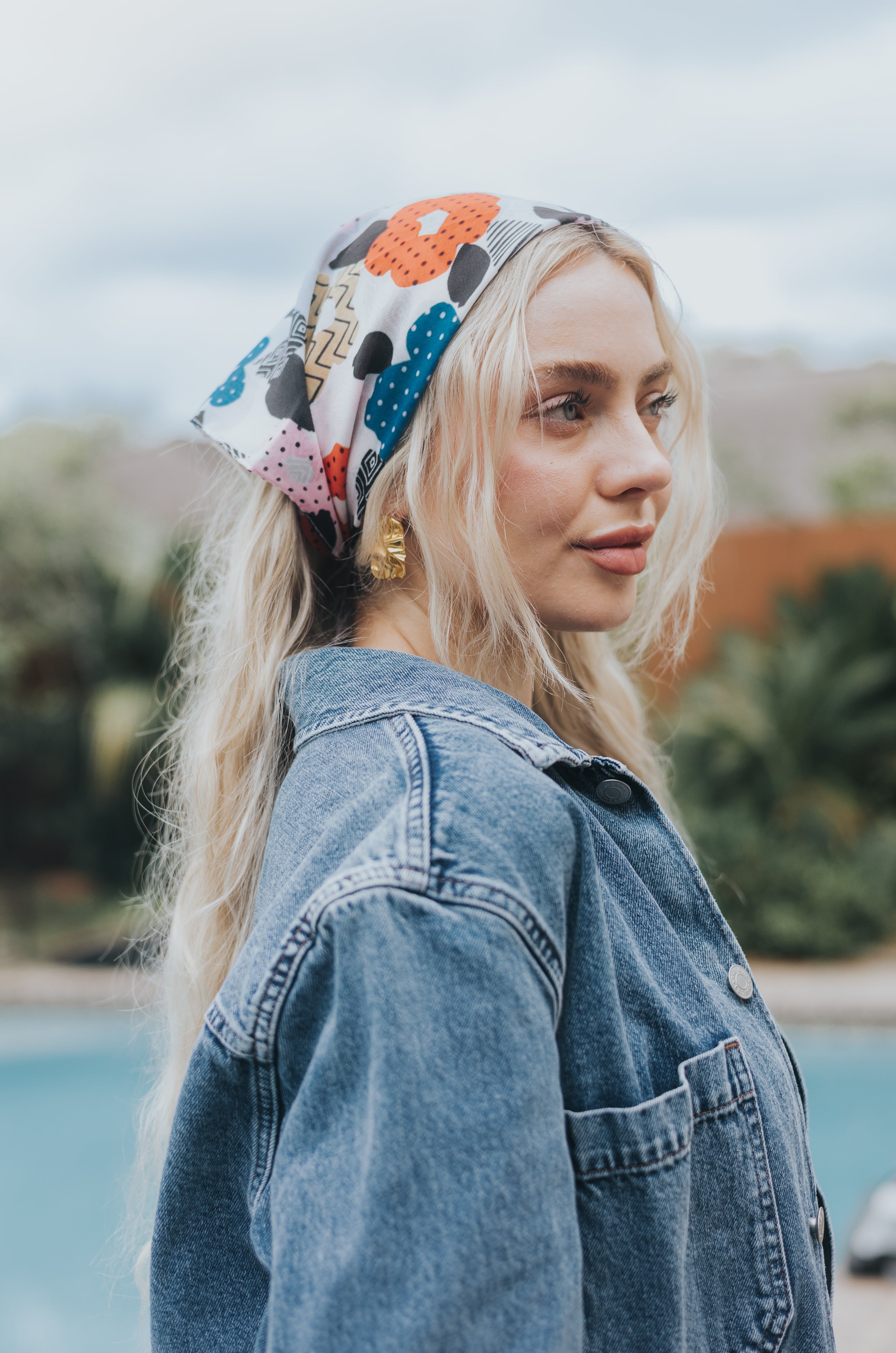 Wildflower Waltz Bandana