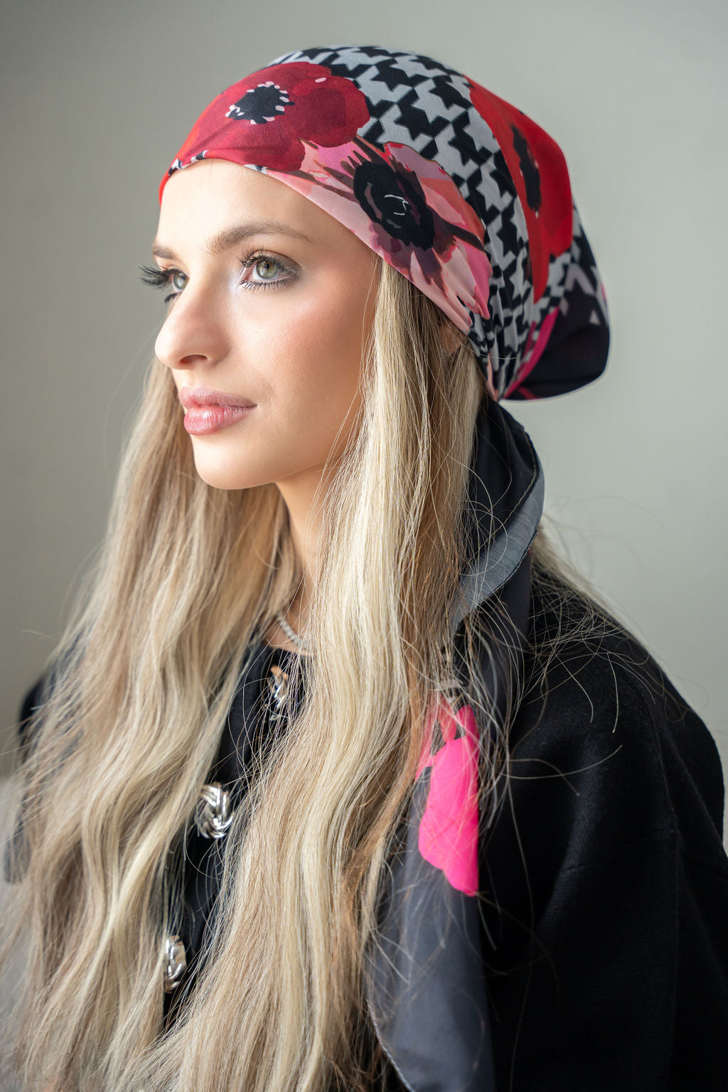 Rose Rêverie Head Scarf