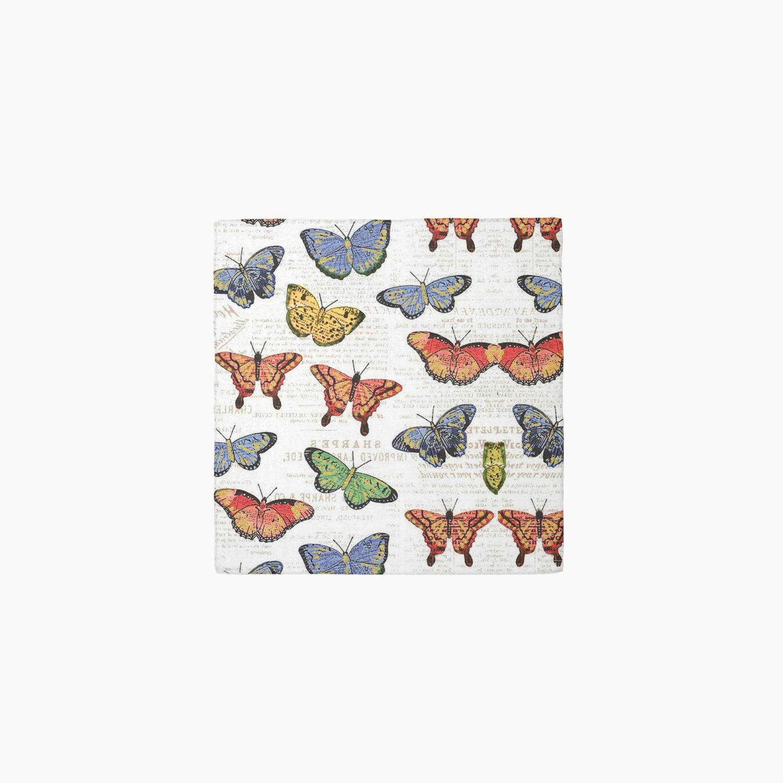 Papillon Script Bandana