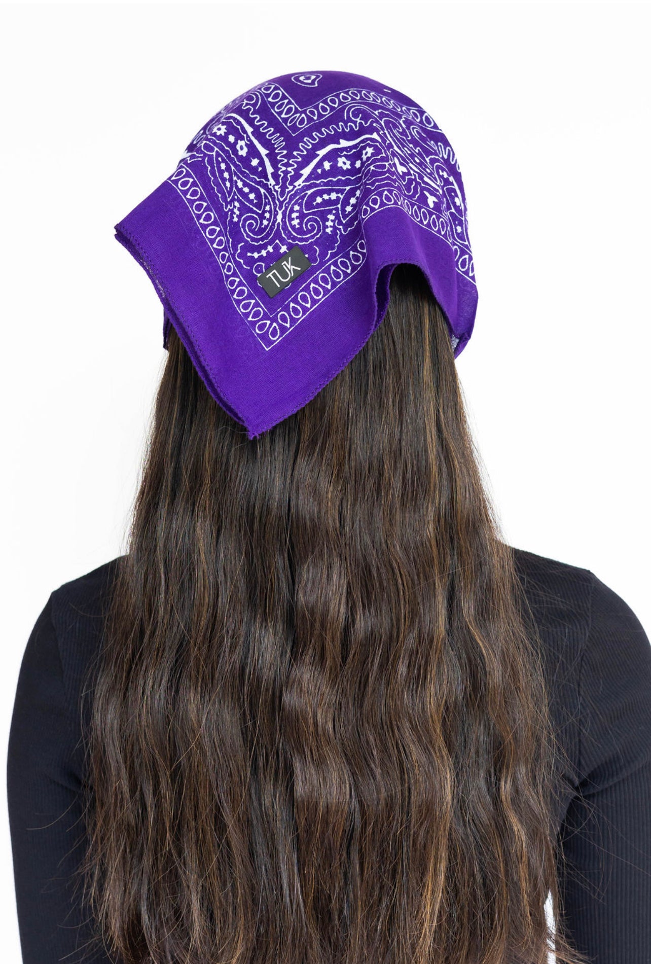 Blue/purple Bandana (smaller scarf)