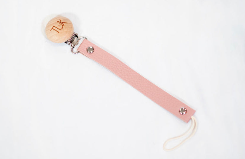 Leather Paci Clip