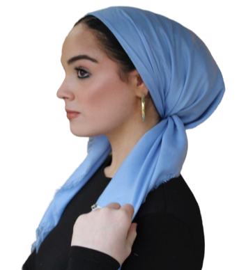 Black Headscarf Volumizer