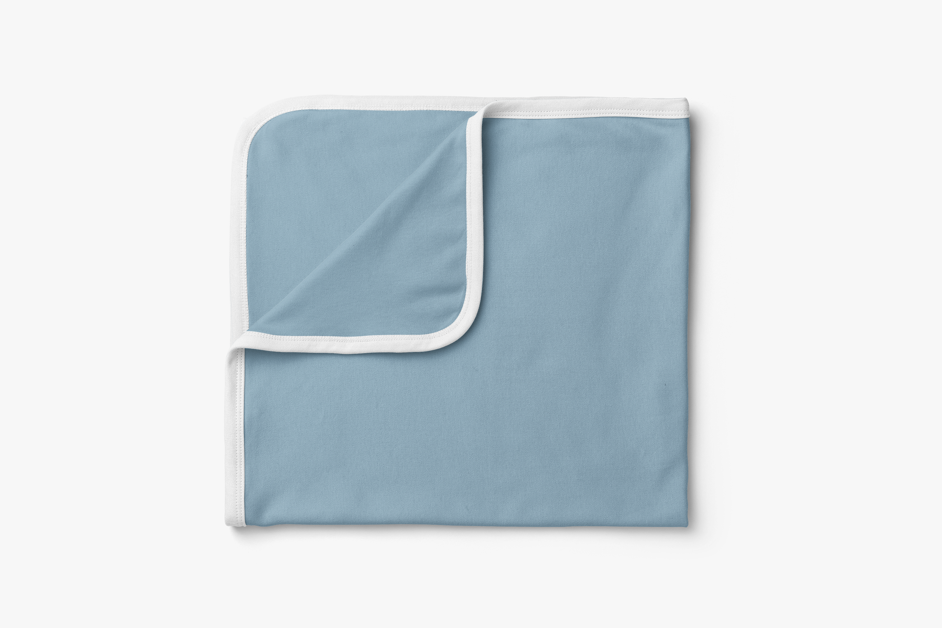 Solid Blue Swaddle/Blanket